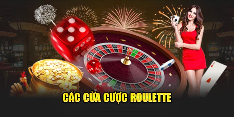 Các cửa cược Roulette