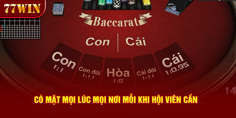 Có mặt mọi lúc mọi nơi mỗi khi hội viên cần